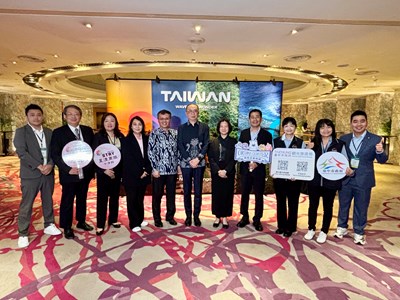 台中觀旅局攜手觀光業者赴馬宣傳台中觀光