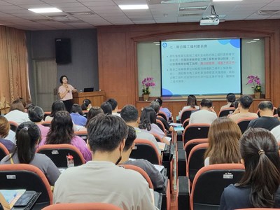 1勞工局邀請勞動部講授職工福利金條例相關法規