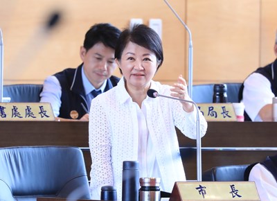 台中市議會今（27）日進行市政總質詢盧市長感謝市民對城市的幸福感與認同感