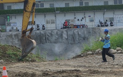 夏季營造工地戶外高氣溫作業情形