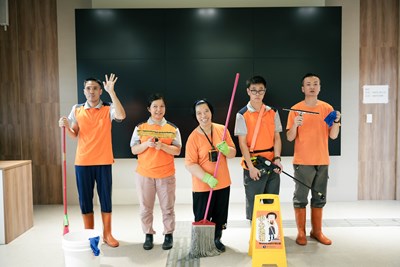 瑪利媽媽清潔高手工作隊-磐石隊(官方形象照)