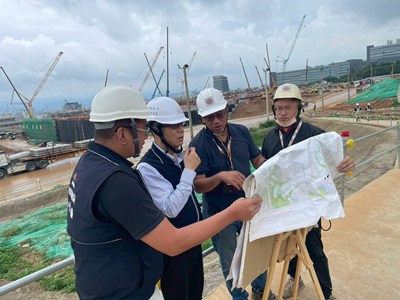 台中市政府持續協助企業落實在地投資　台積電中科新廠持續推展
