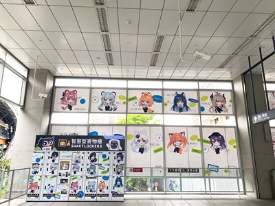 子午捷伴主題車站布置吸睛。_0
