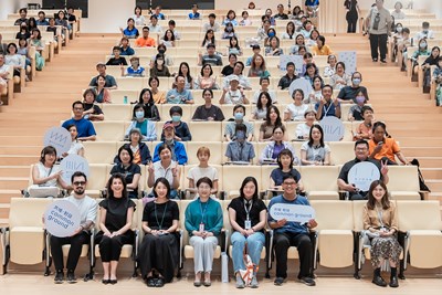 講座「The Art of Museuming：城市美術館的實踐與想像」講座觀眾大合照
