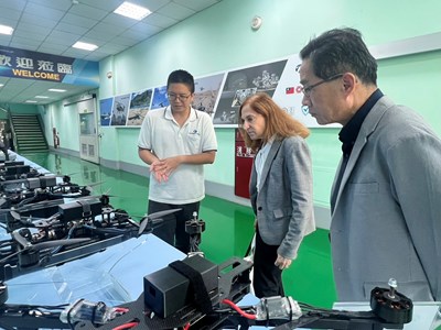 德國馬歇爾基金會（The German Marshall Fund, GMF）葛來儀（Bonnie Glaser）主任參訪雷虎科技2