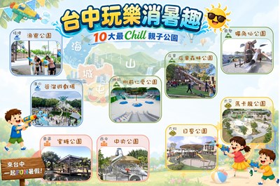 01-消暑放電地圖登場！全台最Chill親子遊戲場在台中 超過250座特色公園玩翻整個夏天