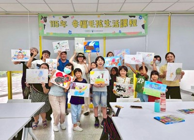 首圖-畫出毛孩的個性與魅力「幸福毛孩生活課程-畫我家的毛小孩」溫馨開課