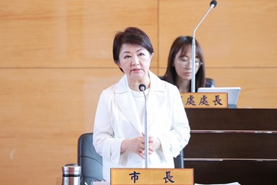 台中市議會今（3）日進行第4屆第8次定期會第6次會議 盧市長