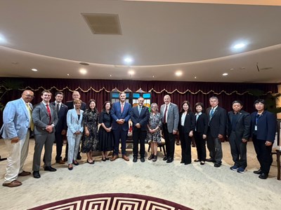 美國東南地區州議會領袖訪問團蒞府拜會