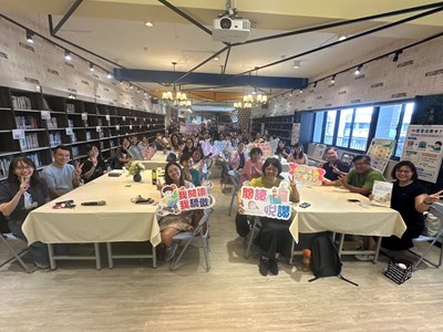 閱讀推動教師國中組初階研習大合照