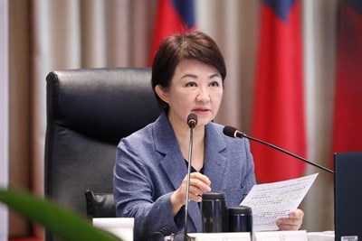台中市長盧秀燕今（11）日主持市政會議