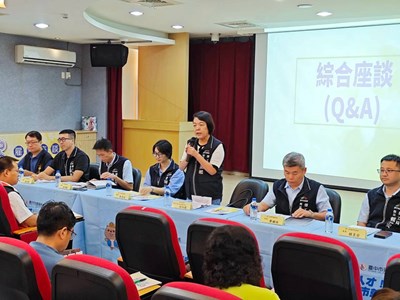 臺中市政府勞工局各科處主管出席雇主座談會，當面解惑企業疑難問題