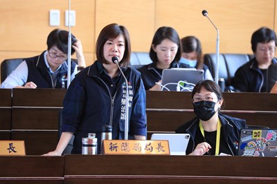 台中市議會今（19）日教育文化業務質詢 新聞局長欒治誼備詢