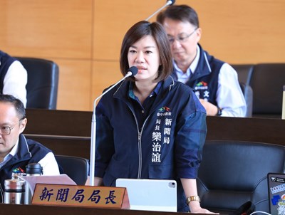 台中市議會今（19）日進行教育文化業務質詢 欒局長說明