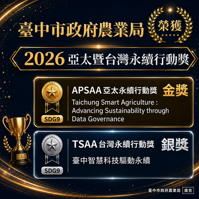榮獲2026亞太暨台灣永續行動獎