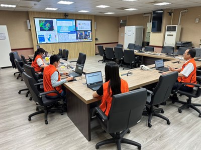 沙德爾颱風接近　中市水利局今啟動三級應變中心　全面整備嚴陣以待