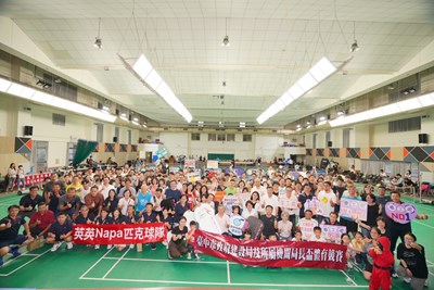 中市建設局長盃首度「尬」匹克球！跨機關組隊熱戰　親子趣味賽也瘋狂