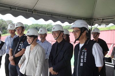 台積電中科1.4奈米新廠工程超前　盧市長關心水電、工安及城市綠化