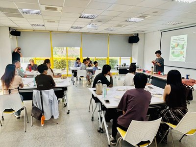 大家熱情參與課程為自己的毛小孩留下可愛作品