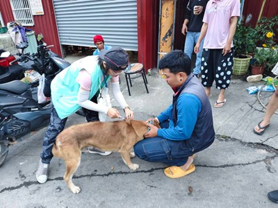 注射狂犬病疫苗