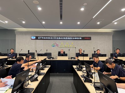 臺中市消防局今（22）日召開115年度廉政會報暨機關安全維護會報，由局長孫福佑主持