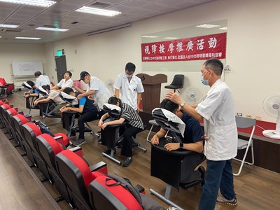 中捷公司推廣視障按摩，支持視障者就業。