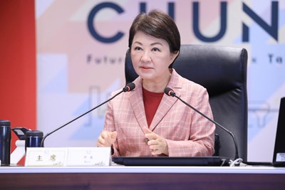 市長盧秀燕出席今（13）日市政會議