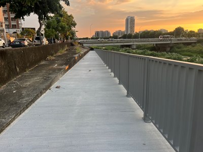 旱溪東路三段自行車道改善前軍褔18路至軍褔19路_3