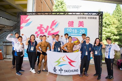 健美項目同樣表現穩健，總計3金2銀2銅、共7面獎牌。