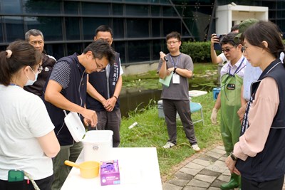 研考會率領輔導團隊辦理實地訪視演練