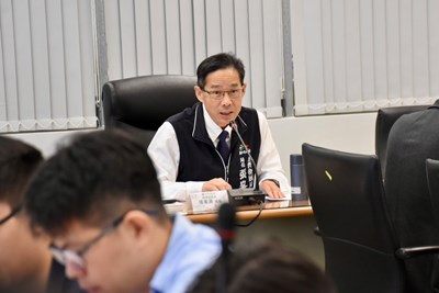 經發局長張峯源參與研商會議發言