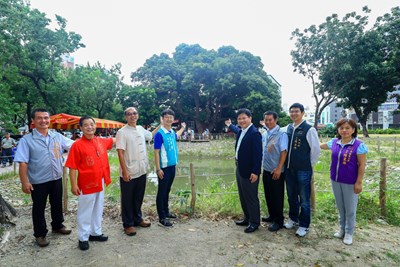 台中「茄苳王公廟」1026年聖誕 林市長「契子」身分祝壽