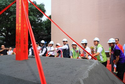 北屯區軍功國小新校舍動土+廍子重劃區將新設校 中市教育能量再提升