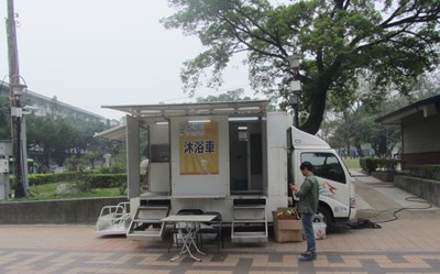 中市街友沐浴車將增設興中停車場