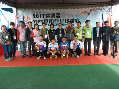 中桃移工足球PK 展現移工活力