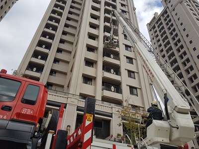 高樓火警搶救難度高 消防局赴豐邑閱文心大樓進行搶救演練