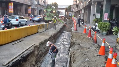 東山路地下道第二階段工程複雜 中市府積極協助預計12/15完工