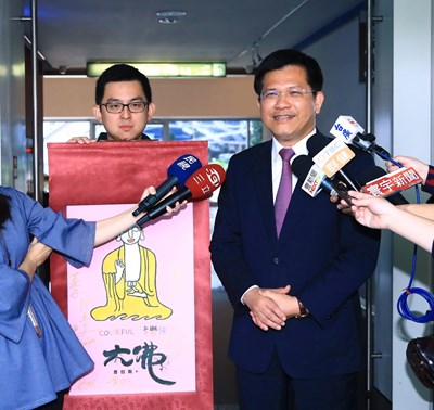 《大佛普拉斯》大放異彩 林市長:歡迎到台中拍片 期待下一位國際大導演