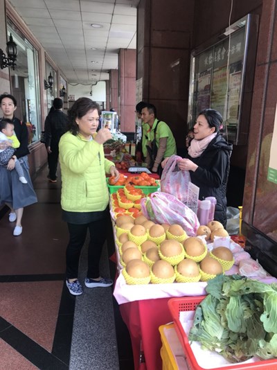 行銷中市優質雪梨 市府北上辦農產品展售