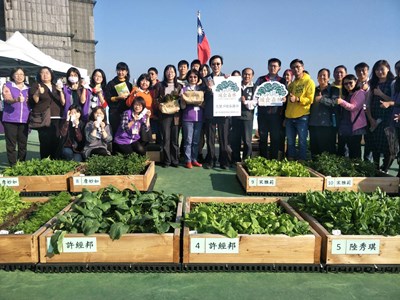 憑發票換蔬菜 中市「城食森林」成果分享會作公益