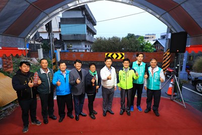 改善在地交通 中市啟動沙鹿10-48-1號計畫道路打通工程