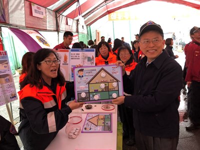 寓教於樂 消防局透過闖關遊戲宣導防火知識