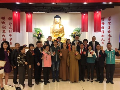 法寶節祈福法會暨寒冬送暖 650「福田戶」受惠