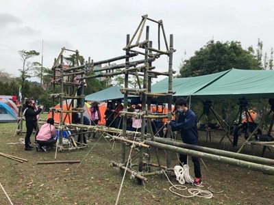 全國高中童軍大露營今起登場 逾2000師生參與體驗