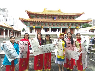 中市孔廟迎春 百位書法名家齊聚揮毫