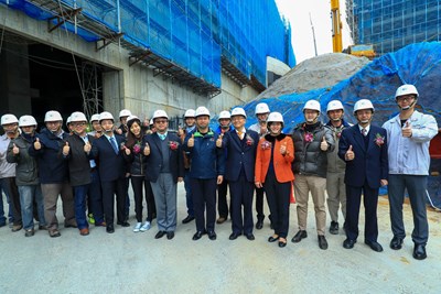 台中精機新廠上樑 林市長盼帶動合作夥伴關係投資台中