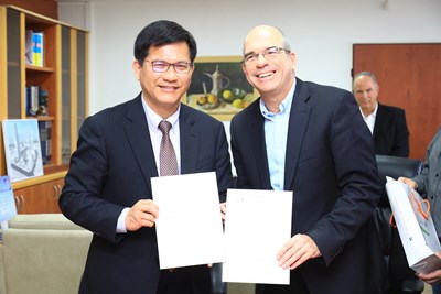 台中與以國佩塔提克瓦市締結姐妹市 奠定合作基礎