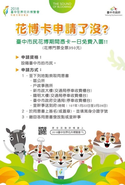 花博卡申請3週突破31萬張 刷新全台記名票卡申請速度紀錄