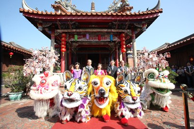 2018磺溪書院考生祈福活動 市長夫人任主祭官獻「包高中禮」