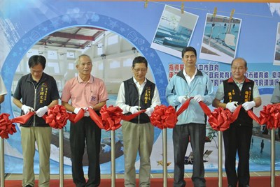 臺中市后里區游泳池今開幕 提供后里居民休閒運動場所